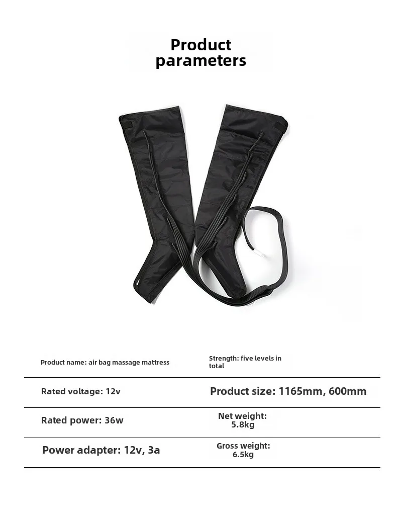 Factory Price New Design Multifunction Leg Air Massager Compression Boots Recovery Boots Air Compression Boots Leg Massager