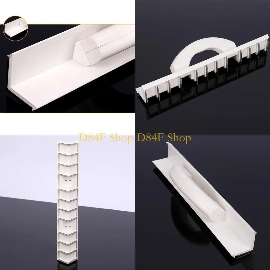 D84F Outer Corner Scraping Putty Plane Scraper Plastering Bucket Trowel Decoration
