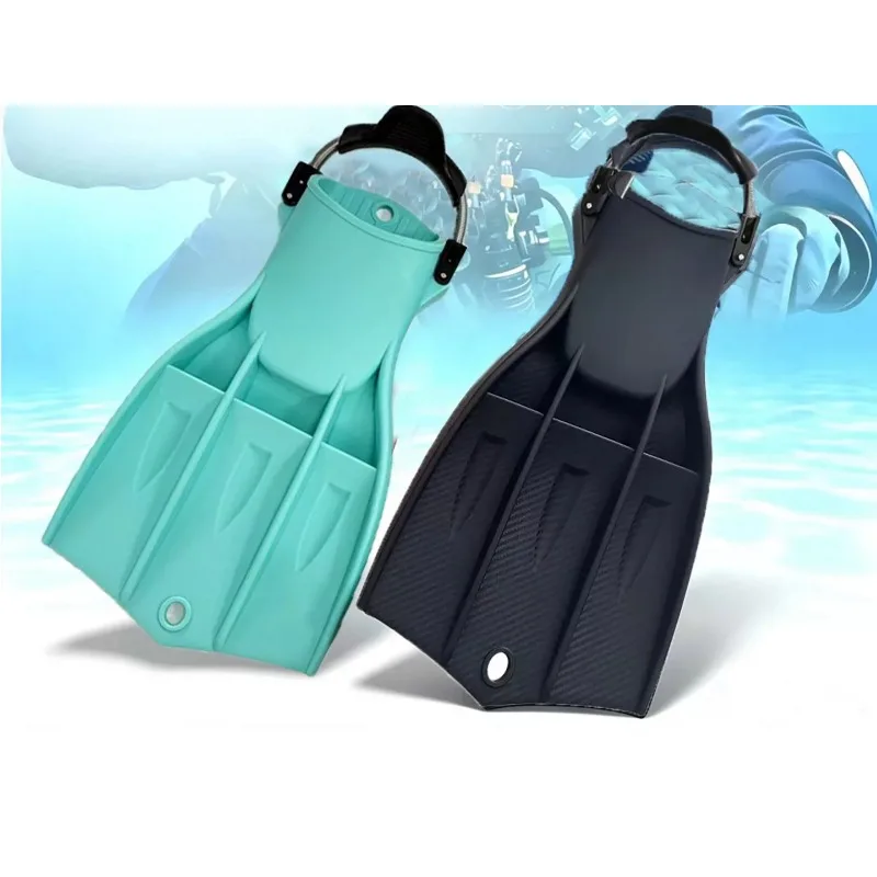 for Professional Scuba Diving Fins Adjustable Spring Buckle Jet Frog Shoes Training