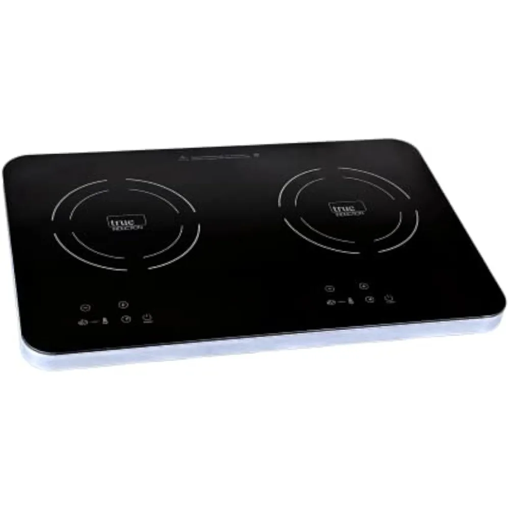 

Kitchen Induction Cookers Double Burner Energy Efficient Electric Induction Cooker 120v Black Hot Plate Electric Ceramic Stove