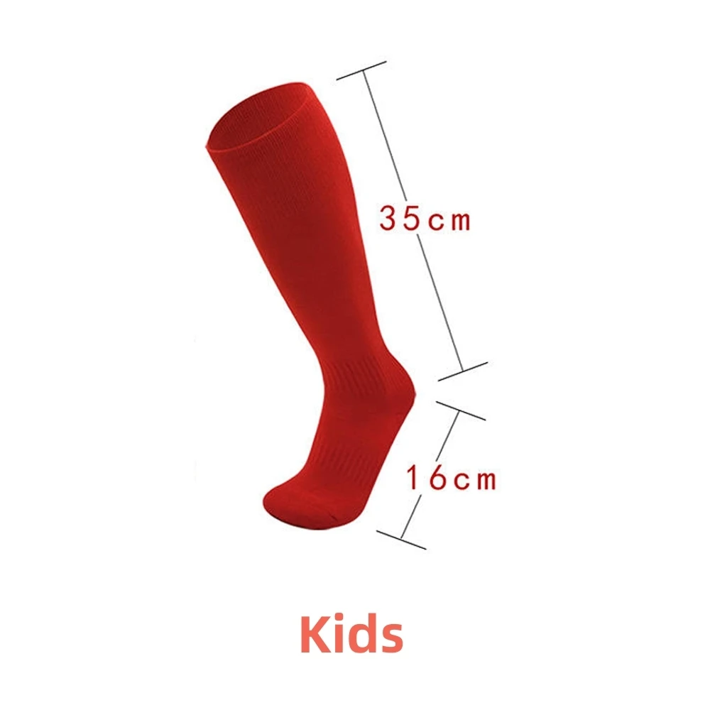 Kids Children Long Football Soccer Socks Stockings Over Knee High Breathable Outdoor Sports Volleyball Baseball Boy Girl Socks