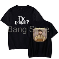 Tito Double P Incomodo Short Sleeve Tee Women Men Crewneck Fashion Unisex T-shirt
