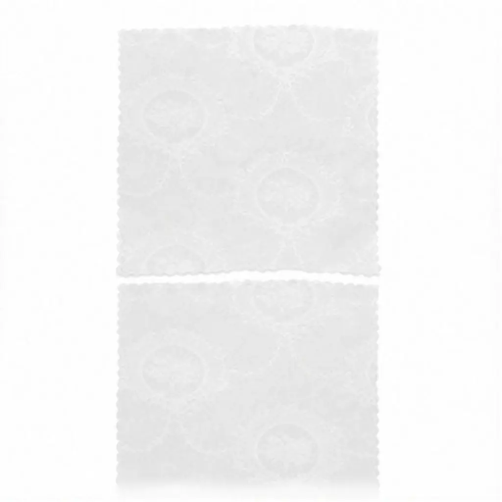 2Pcs Mirror Cover Lace Doilies European Style Soft Embroidered Vanity Table Protectors Dresser Decorative Nightstand Cloth