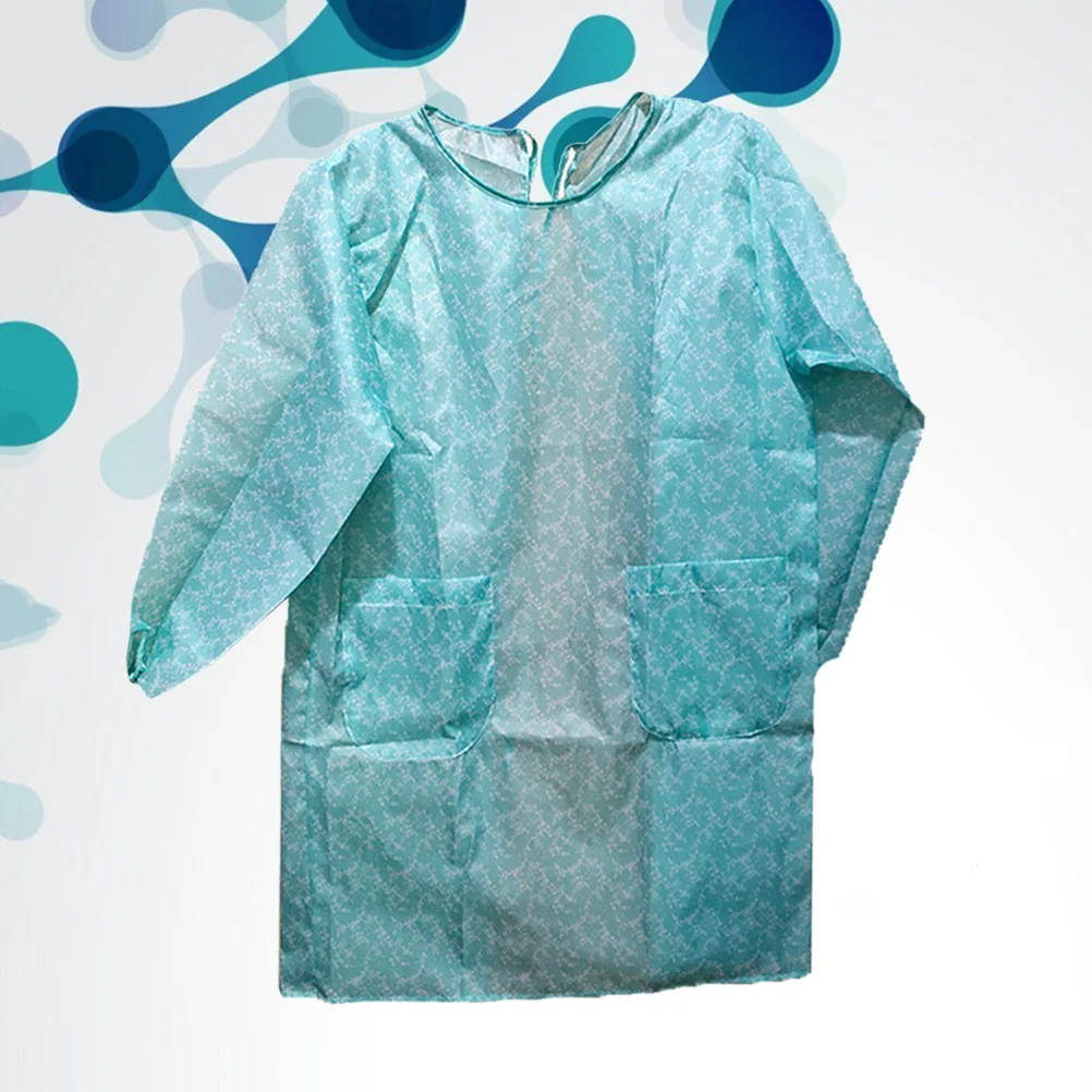 Waterproof Overalls Home Accessories Aldult Housework Apron Polyester Cooking Blue Man