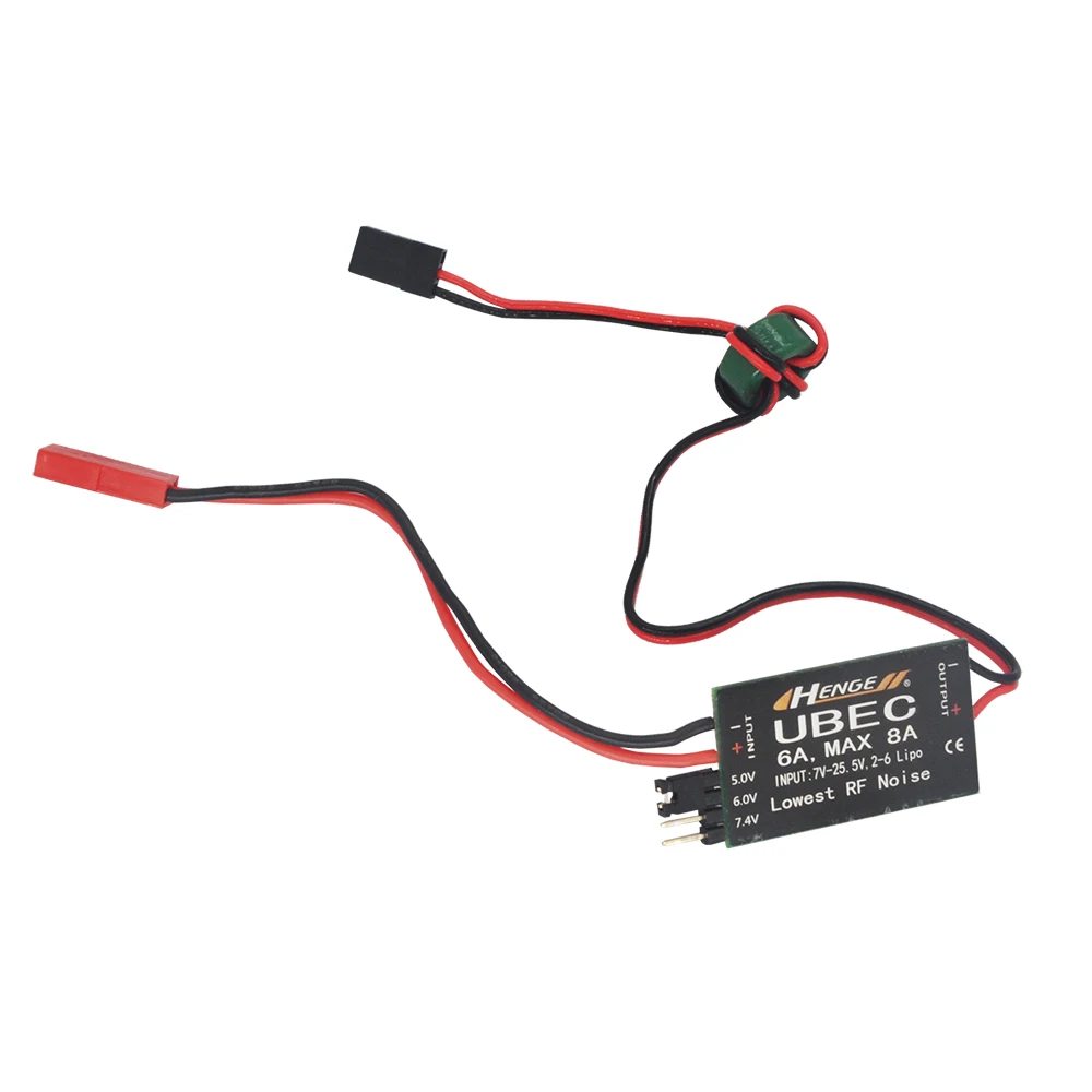 HENGE 6A UBEC Output 5v / 6v 6A / 8A,2-6S LIPO 6-16 cell Ni-Mh Input Switch Mode UBEC BEC LV for RC Airplanes