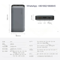 ZMI Mobile PD Fast Charge Notebook 200W Android 25000MAh Power Bank 120W