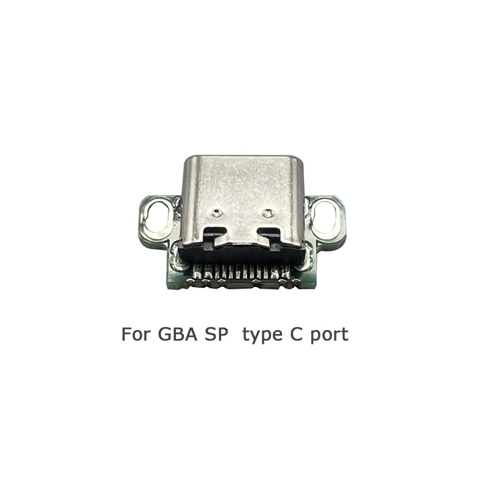 Especial For GBA SP game console charge port change to USB-C USB Type-C charge port repair replacement