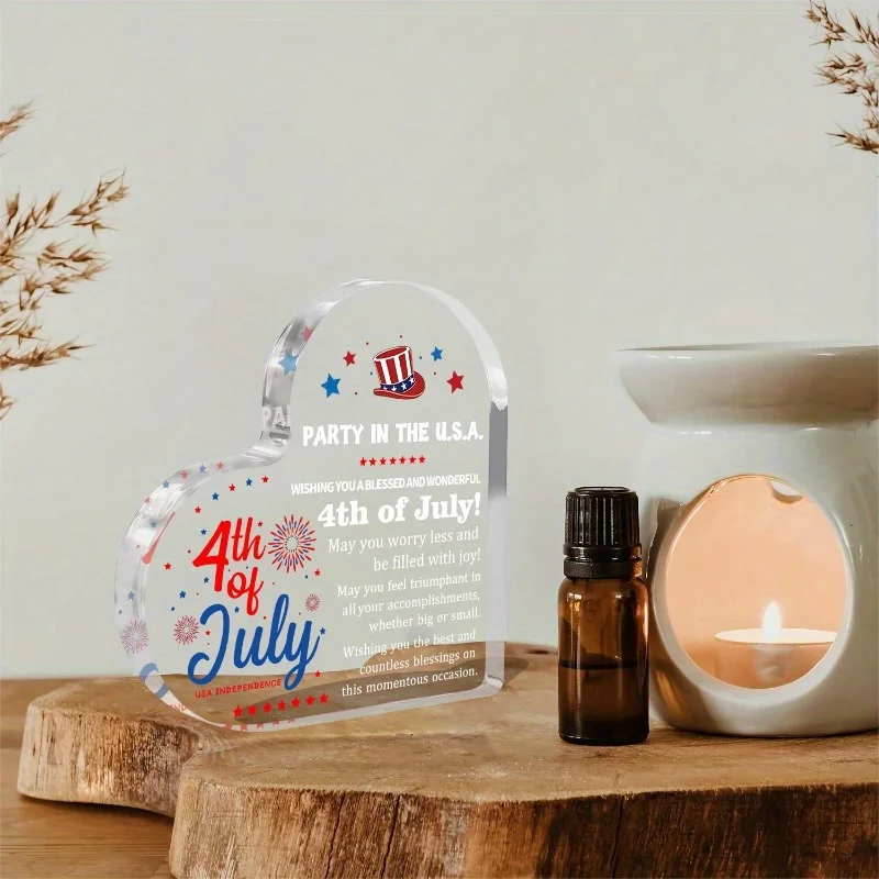 لوحة وطنية 4 يوليو - ديكور وسطح الطاولة لعيد الاستقلال