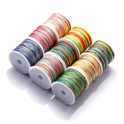 30meters 0.8mm Colorful Nylon Thread Cord Rope Bracelet Braided String For DIY Tassels Beading String Jewelry Making Accessories