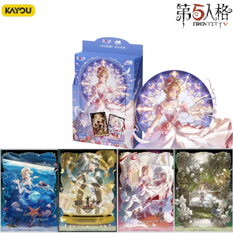 Shiningsoul Genuine New Identity V Fantasy Secret Realm Series Acrylic Color Paper Game Accessories Collection Toys Gifts