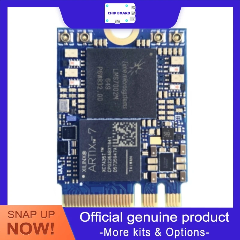 Crowdsupply xSDR M.2 Software Defined Radio Module with Dual RX/TX Channels and RF Frequency Range up to 3.8GHz