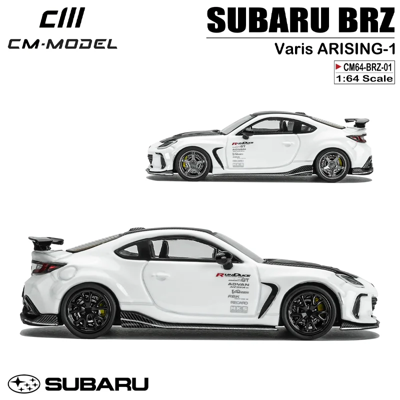 Cm 1/64 Subaru Brz Varis Arising-1 Gelegeerd Speelgoed Motorvoertuig Diecast Metalen Modelgeschenken