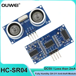 HC-SR04 Ultrasonic Module Distance Measuring Transducer Sensor Ultrasonic Wave Detector Ranging for Arduino Robot Smart Car