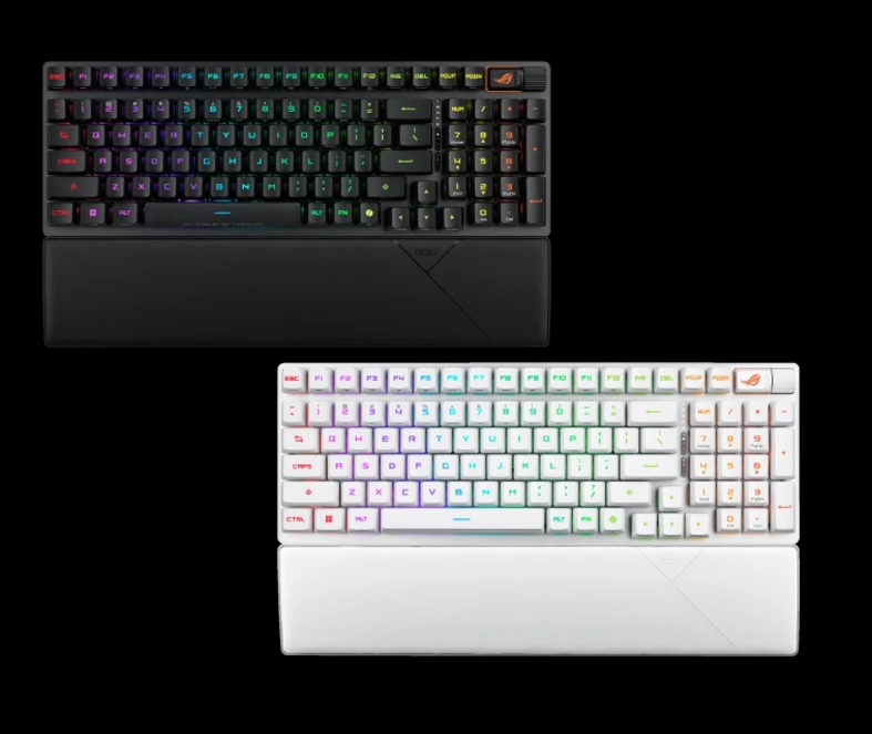 YYHC-New wireless 96% layout multi-function dual keycap gaming keyboard