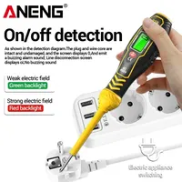 ANENG B19 Non-Contact Voltage Tester Pen 30-1000V Detector Meter Voltmeter with Buzzer Alarm Diagnostic Test Breakpoint Finder
