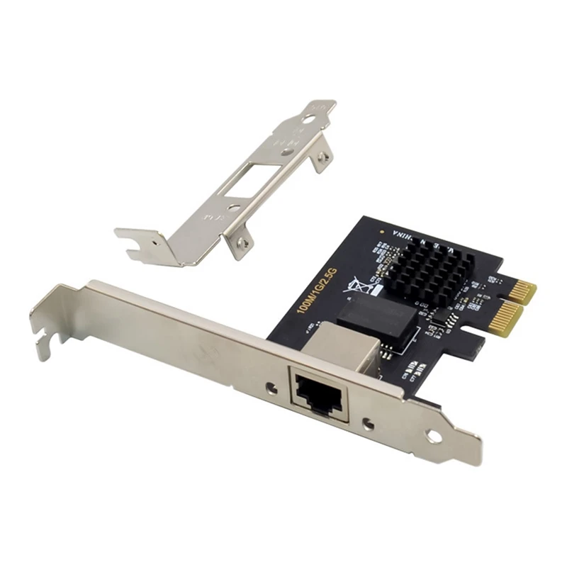 

2X PCIE X1 RTL8125B Server Network Card 2.5Gbe Multi Gigabit Network Card PCIE Gigabit Ethernet Adapter