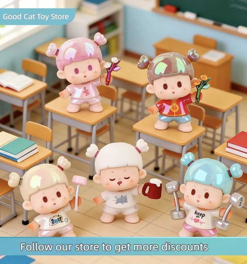

In Stock Buer Mystery Box Yao Ren Er Series Mini Figure Cute Kawaii Collectible Toy Desktop Decor Hot Sale Gift For Fans