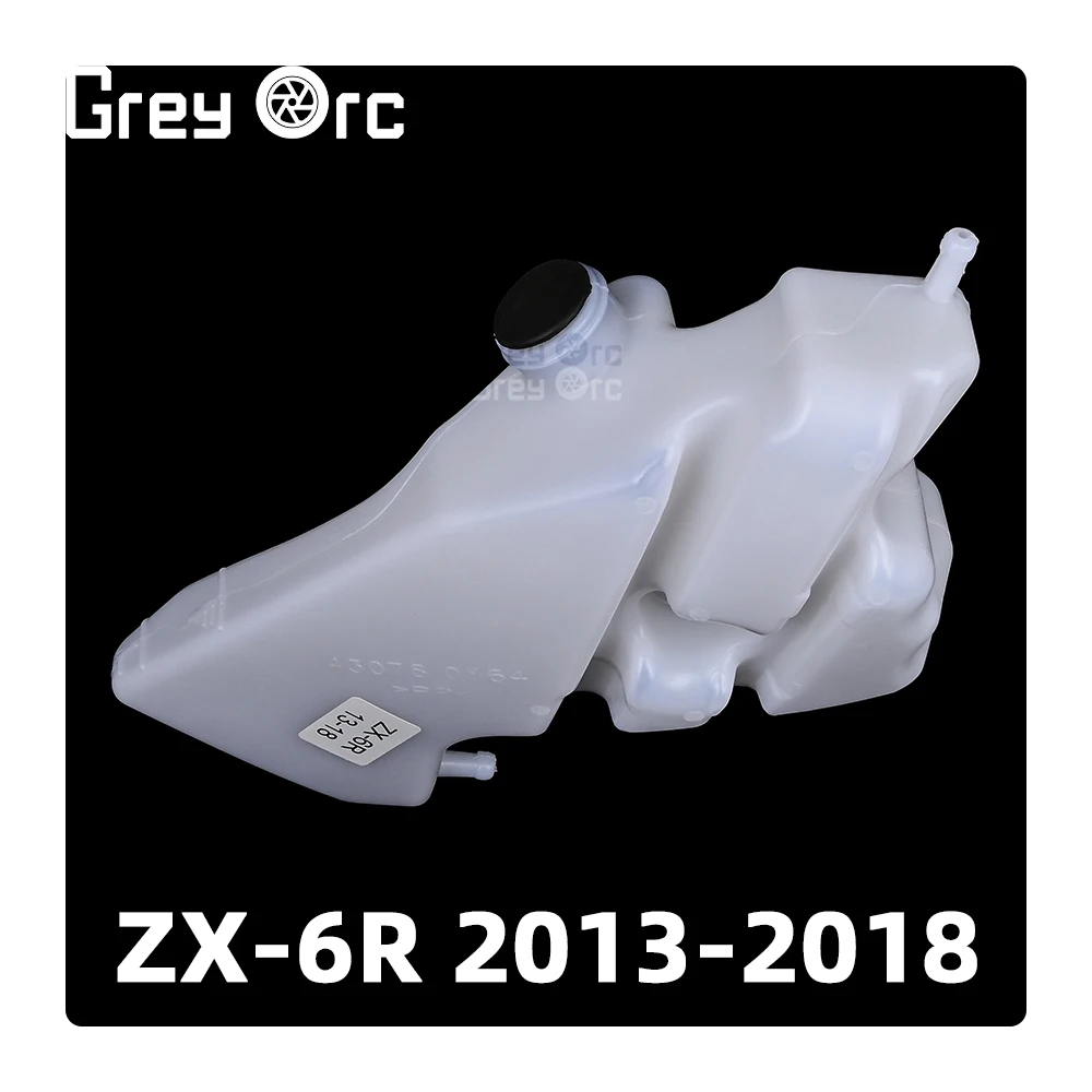 

Coolant Cooler Overflow Reservoir Radiator Water Reserve Tank For Kawasaki Ninja ZX-6R ZX 6R 2013-2018 ZX6R ZX636 2014 2015 2016