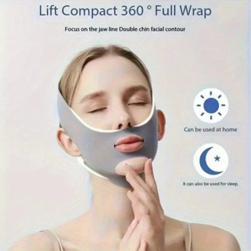 Lightweight Breathable Chin Strap for Youthful Contour, Firming Design,   Accessory, Contouring Design, Durable Construction