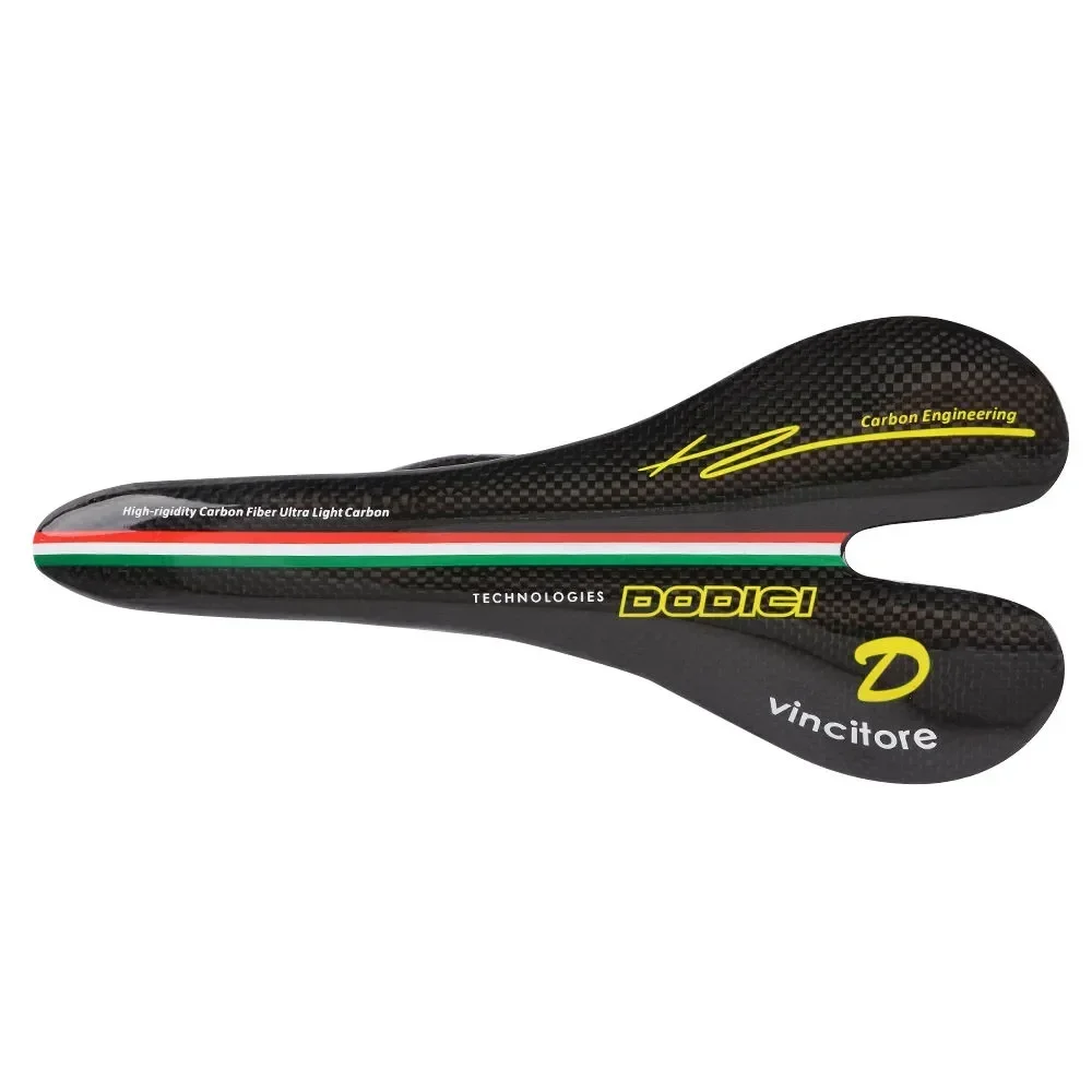 

DODICI Italy Carbon Fiber Saddle Seat Highway Mountain Self-propelled Seat Cushion Bike Universal Cycling Seat Cushion