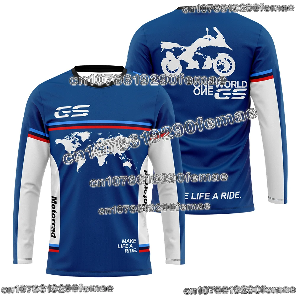 Hot Sale GS Adventure Motorrad Fan Exclusive Commemorative T Shirt Outdoor Motorcycle Riding Comfortable Top For Bike Enthusias