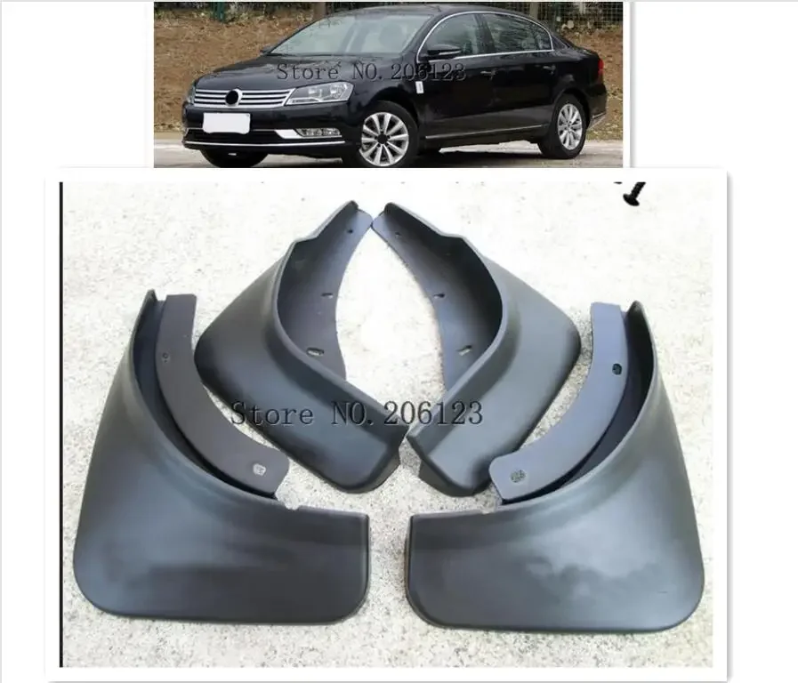 for VW Passat B7 North America 2012 2013 2014 2015 Front Rear Molded Car Mud Flaps Mudflaps Splash Guards Flap Mudguards Fender