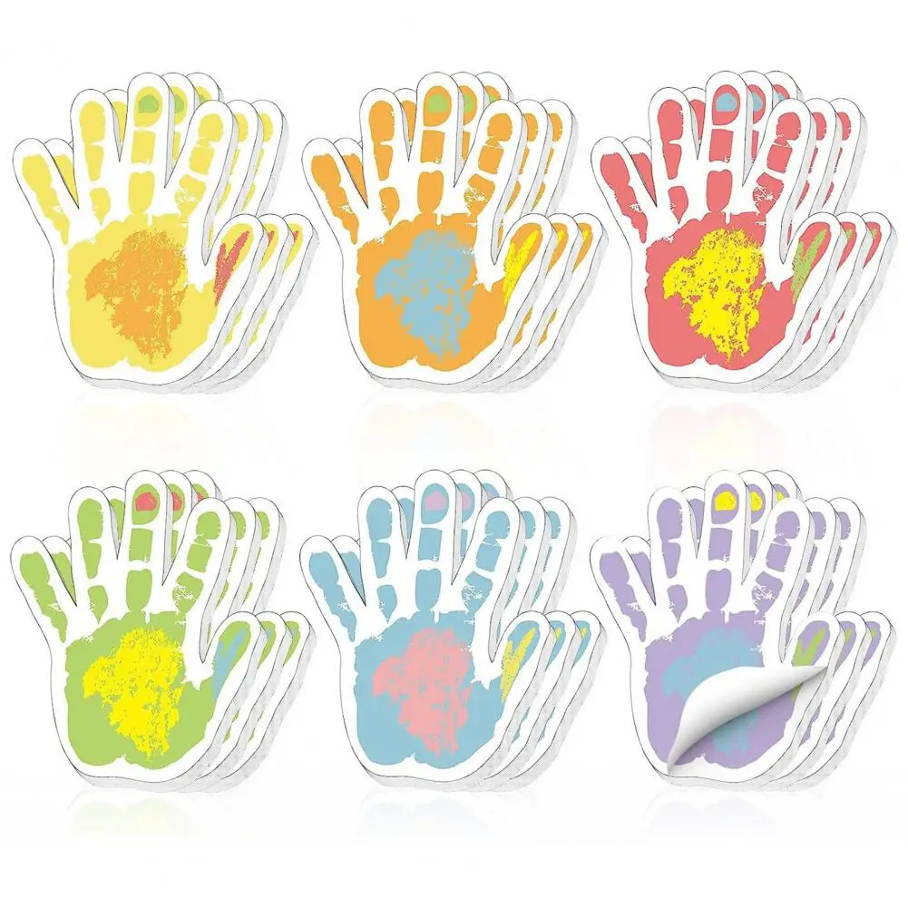 Palm Sticky Notes Sticky Notes for Reminders Colorful Palm Leaf Sticky Notes Set for Kids Office 6 Pack for Classroom