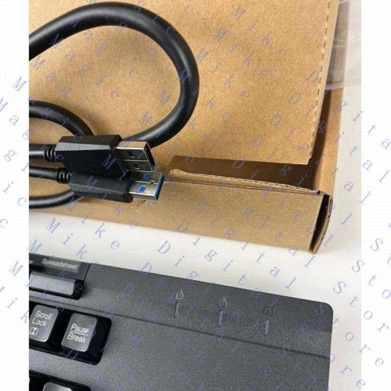 UU أصلي لجهاز Lenovo SK-8815 لوحة مفاتيح KBCM21 USB 3.0 محسنة قابلة للبرمجة - سويسرية