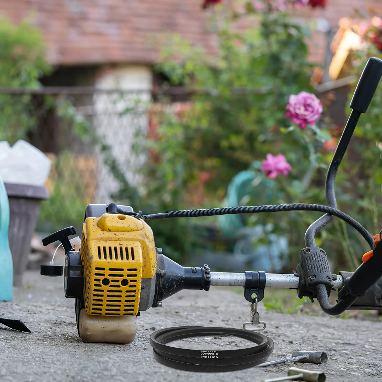 

1pc Lawn Belt Rubber Drive Belt For Mower Trimmer Replacement Durable Flexible Use High Performance Mower Parts Garden Tool