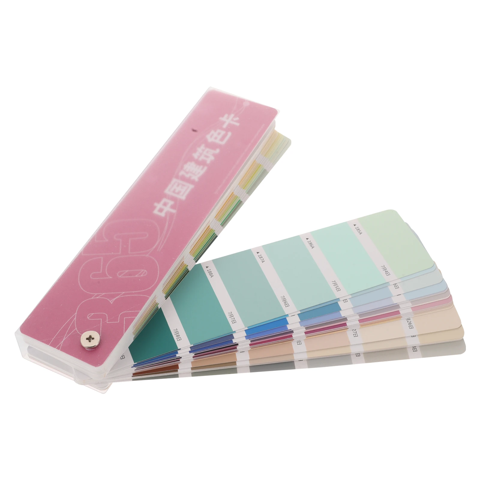 

1 set Bulk Color Paint Sample Cards Paint Color Cards Bulk 365 Colors Plastic Paper Test Chips Samples Professional DIY Projects