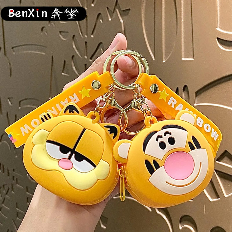 

Minso Cartoon cute animal coin purse, Bluetooth earphone case, keychain, schoolbag pendant