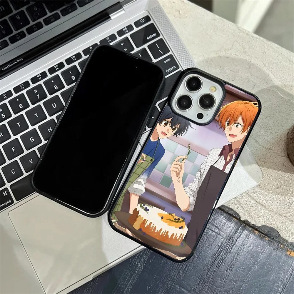 Anime S-Sasaki To Miyano Phone Case Mobile Phone Cases For IPhone 15 14 13 Pro Max 11 12 Mini Alex Mirror TPU Shell