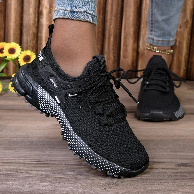 

Lightweight Women's Casual Running Shoes Designer Mesh Sports Shoes Lace Up Men's Comfortable Tennis Shoes 2025 Brand Sneakers