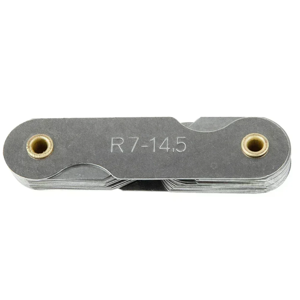 Bán Kính Bản Mẫu R Đồng Hồ Đo R1-6.5/R7-14.5/R15-25 /R26-80 Bán Kính Đồng Hồ Đo Đĩa Phi Lê Thước Đo Đo Dụng Cụ Đo Cao Độ