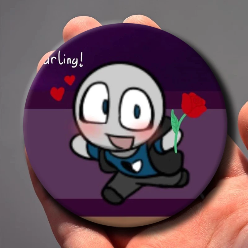 25mm 1PC Peter Y-Your B-Boyfriend Button Pin Gift For Friends Badge Collar Brooch Lapel Pin Bag