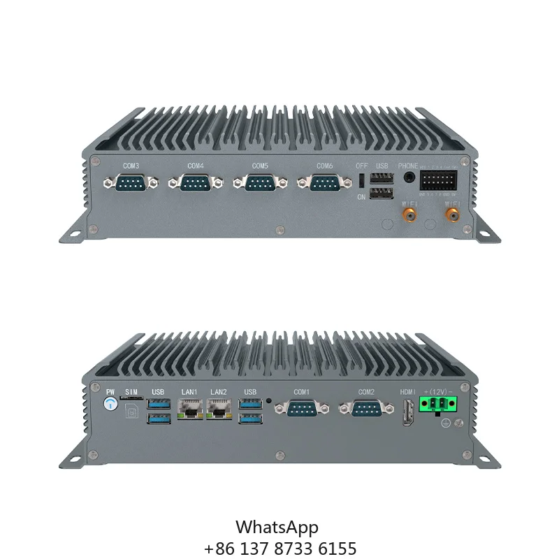 Mini Pc Rugged Win I5 I7 LAN VGA Dustproof Embedded Fanless Industrial Mini Pc