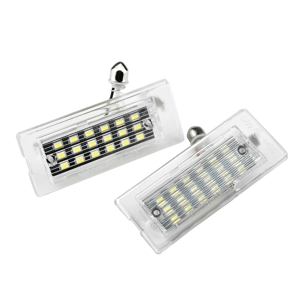 

Fit For BMW X3/E83 Pre-Facelift 2003-2010 License Plate LED Lights With Canbus No Error White Number Plate Lamps