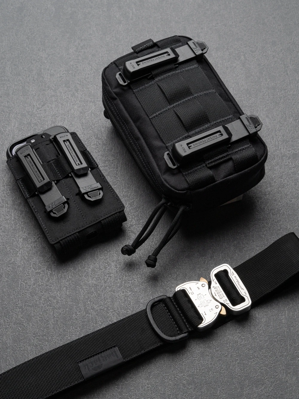 PSIGEAR Bolt™ Molle Strap Back Clip Version Male Buckle Quick Release Clip Unisex Outdoor Sports Bag Accessories Rain Cover