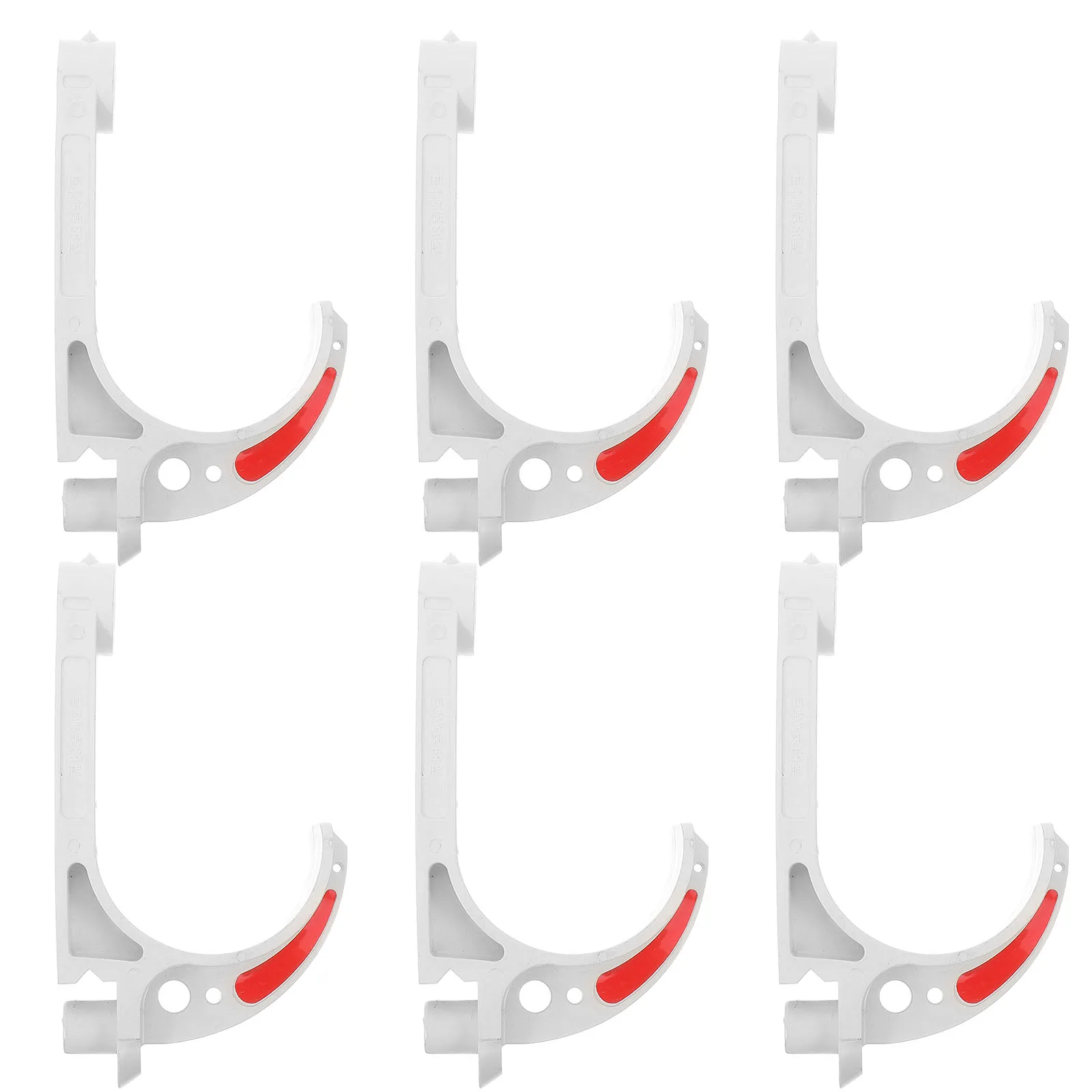 

6pcs Mining Cable Hooks Plastic Insulated Heavy Duty Wire Support Hangers for Tunnel Efficient Installation