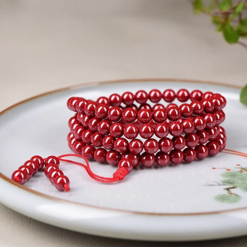 

Factory Supply Fidelity Emperor Sandstone Bracelet 108 Bracelet Men and Women's Prayer Beads Bracelet