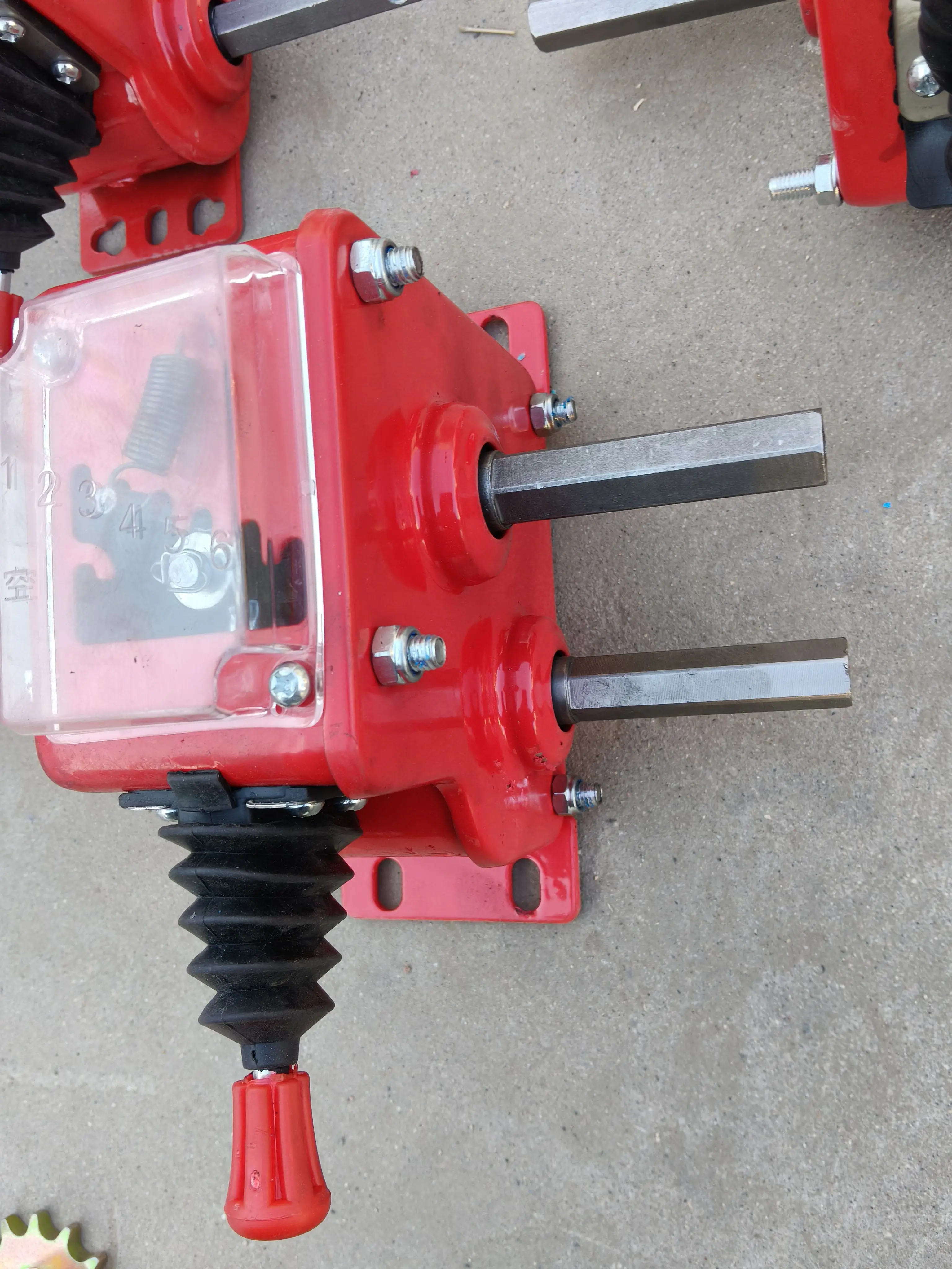 Seeder accessories small six gear transmission steel teeth corn soybean peanut garlic planter transmission