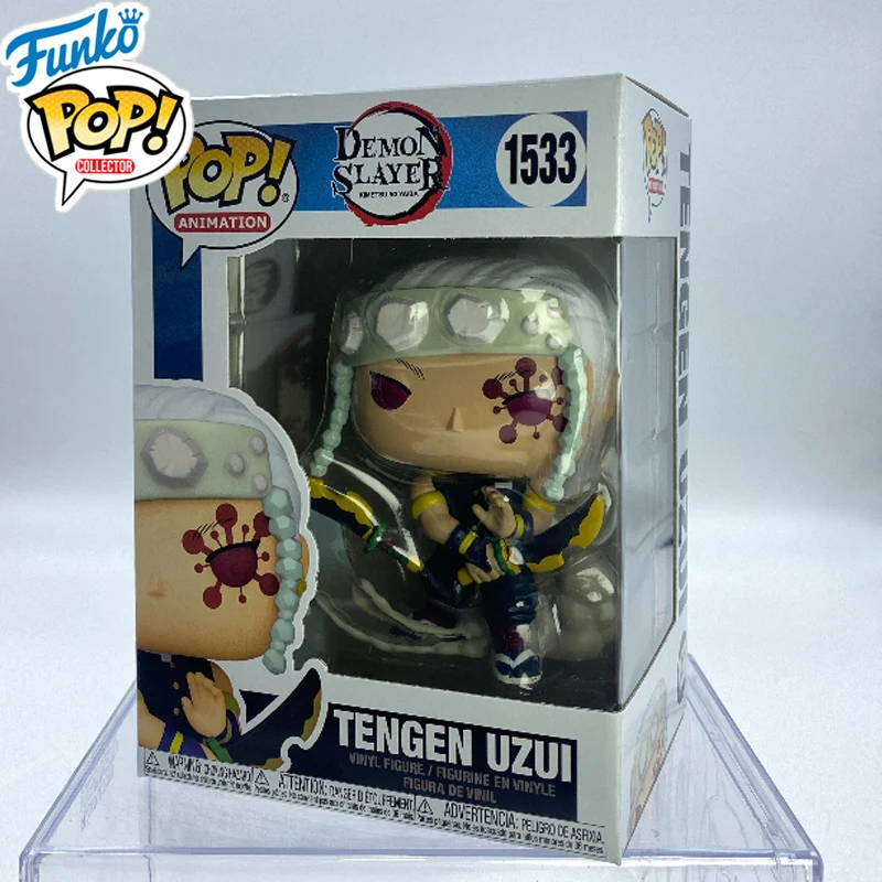 Funko Pop! Animation: Demon Slayer - Tengen Uzui (Chase Metallic) #1533 Action Figure Toys for Boys Girls Gift Collectible - view 2