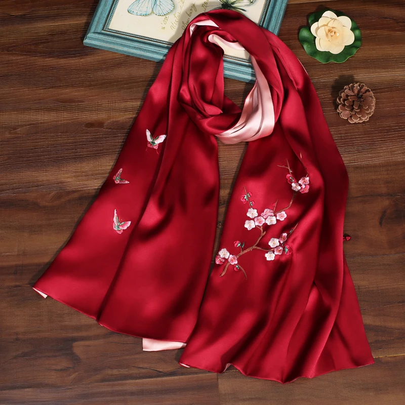 

Shawl Scarf Dual-Use Women's Mulberry Silk Spring and Autumn Wedding Cheongsam Dress Outer Wear Mother High-End Suzhou