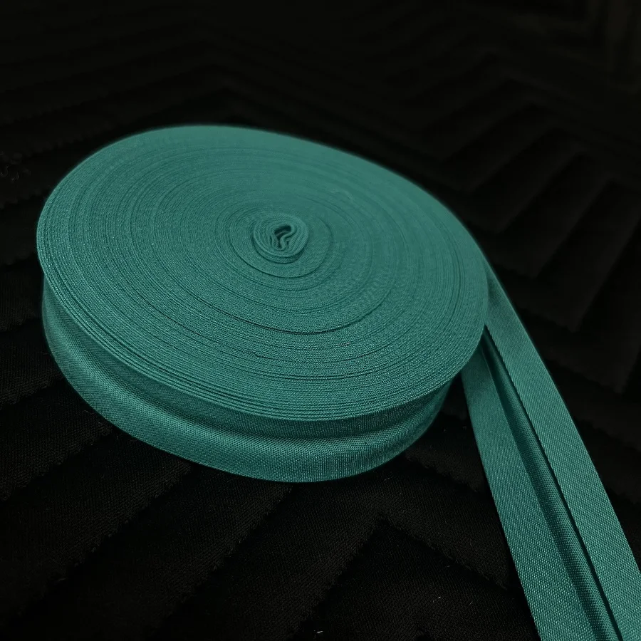 20 mm Polyester-Schrägband – einfach gefaltetes einfarbiges Band, Nähbesatz, DIY-Schneidezubehör zum Basteln – Detail 7