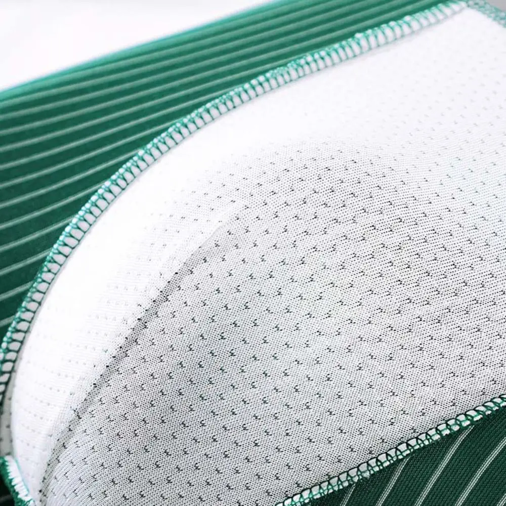 

4PCS Simple Stripe Men's Flat Panties Mid Waist Briefs Sporty Boxers Shorts Underpants Large Size Men's Underwear Gifts