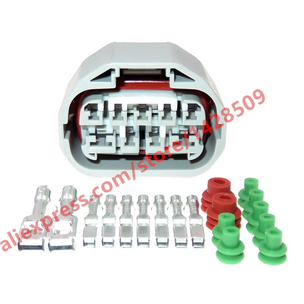 1 Set 9 Pin Auto Waterproof Socket 2.2 4.8 Series Automobile Accessories 90980-11784 7283-1296-40 Car Electrical Connector