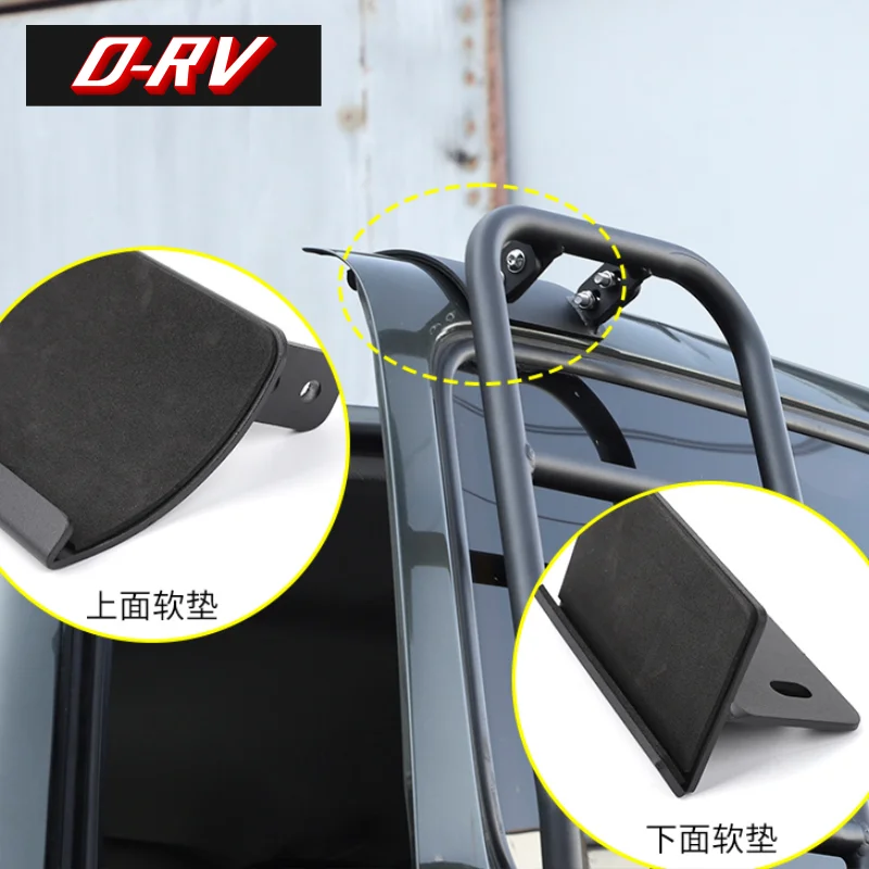Aluminum Alloy Tailgate Climbing Ladder for Suzuki Jimny 2007-2017 Rear Door Protector Exterior Car Accessories