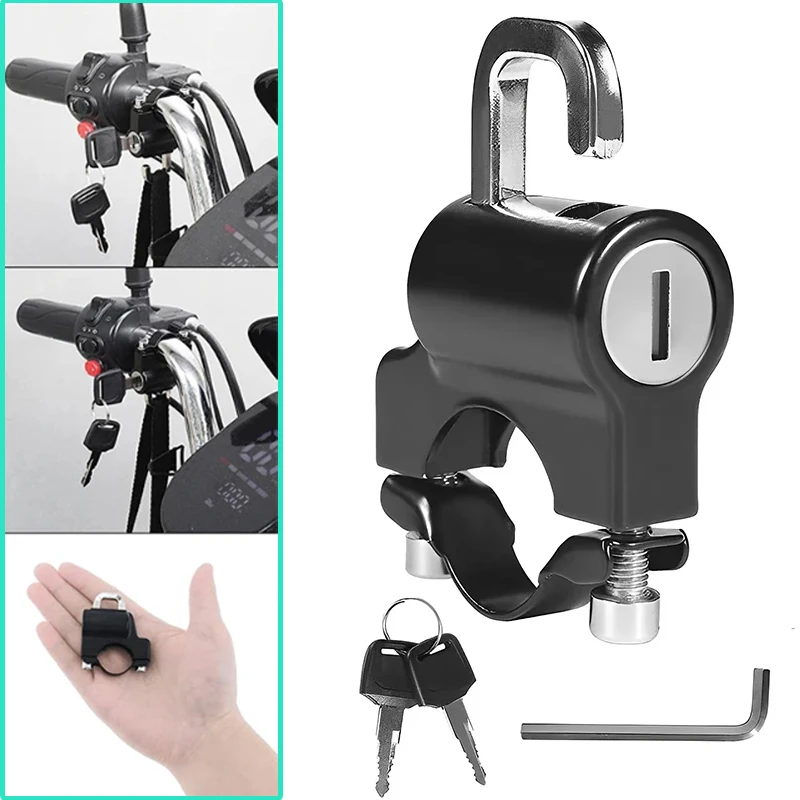 

Motorcycle Helmet Anti-Theft Lock Electric Bike Hook-Style Helmet Lock Waterproof Universal Best-Selling Motorcycle Accessories