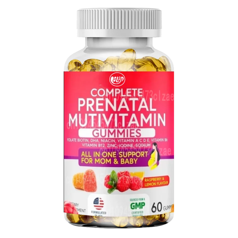 

Женские пренатальные жевательные конфеты содержит DHA, фолированную кислоту, витамин B, C и D, которые используются для костей, энергии и иммунитета.