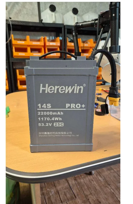 Original Herewin 53.2V 14S PRO + 22000mAh 25C Rechargeable Battery for Agriculture
